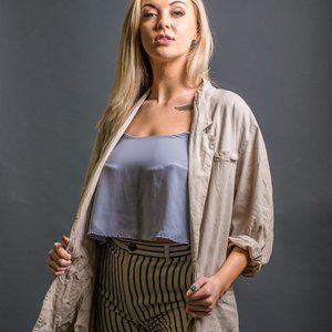 Khaki Blazer by Sportswear System